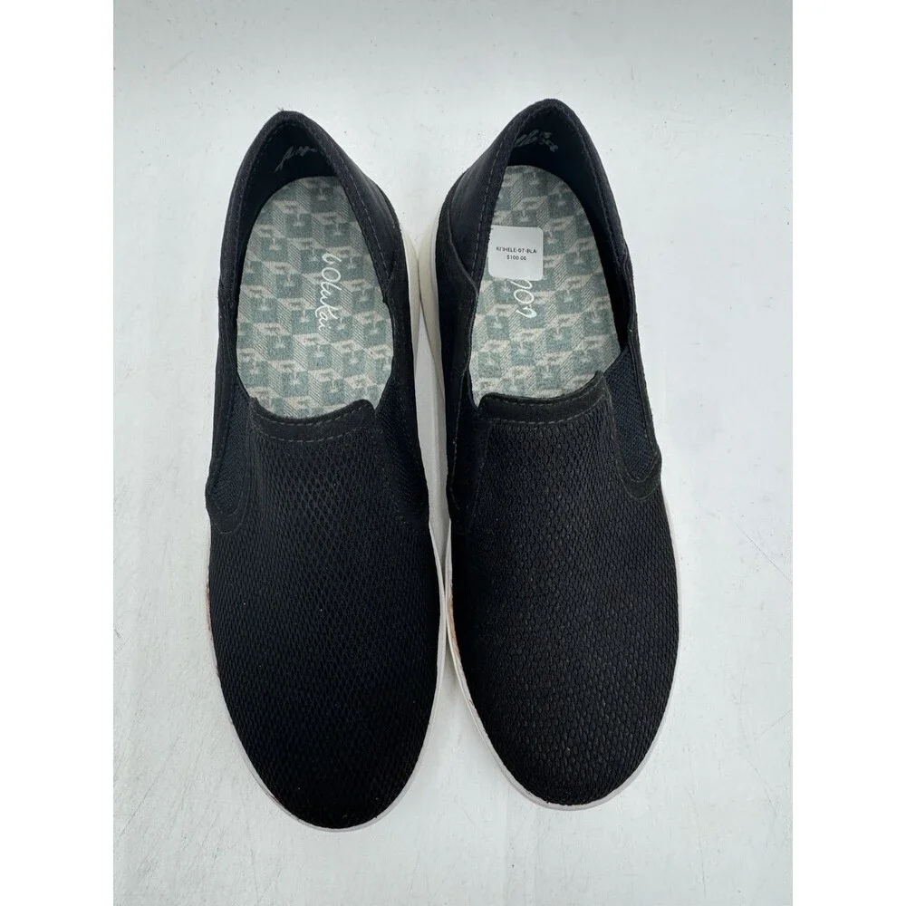 Olukai KI'IHELE Women's NEW Casual Slip On Shoe Black Multiple Sizes